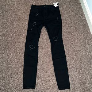 Hollister black high rise super skinny W27 L32